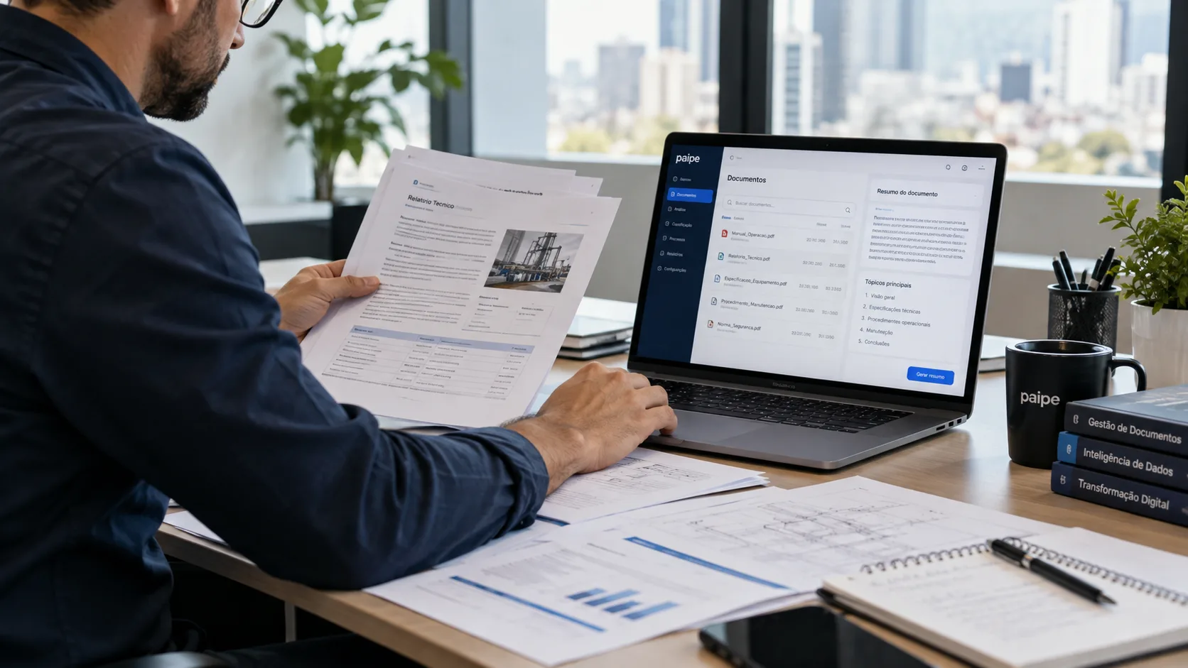 Smart Doc Analyzer: inteligência documental com IA e software personalizado